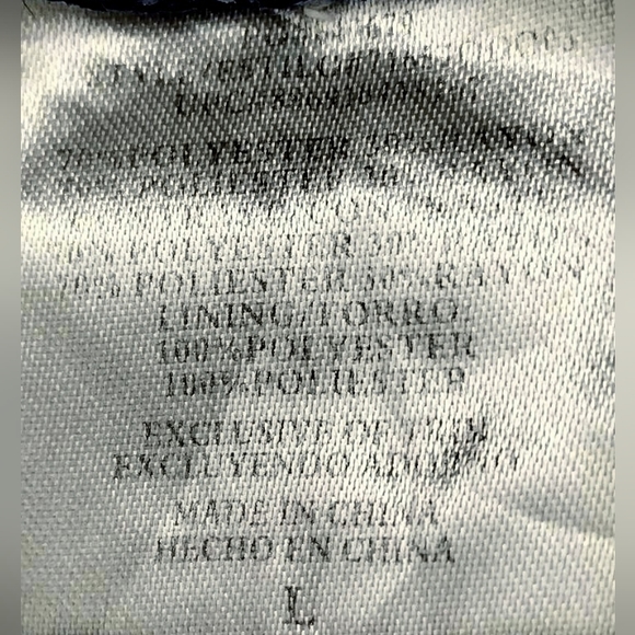 HEART SOUL | Navy Blue Spaghetti Strap Tank Embroidered Floral Design | Large - Picture 5 of 6